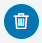 Garbage pail delete icon for Talk.