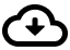 Cloud with a downward arrow icon used to show when all exported files have been downloaded.