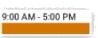 Screenshot of regular shift displaying job color
