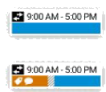 Screenshot of shifts showing job colors for primary job and job transfer