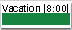Screenshot of a shift with a paycode displaying as green